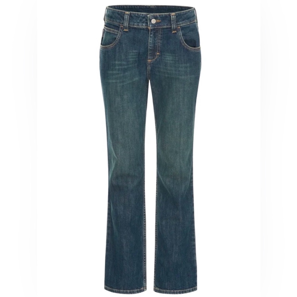 Bulwark FR Flame Resistant Jeans 24x35U Dark Wash Relaxed Bootcut Workwear Denim